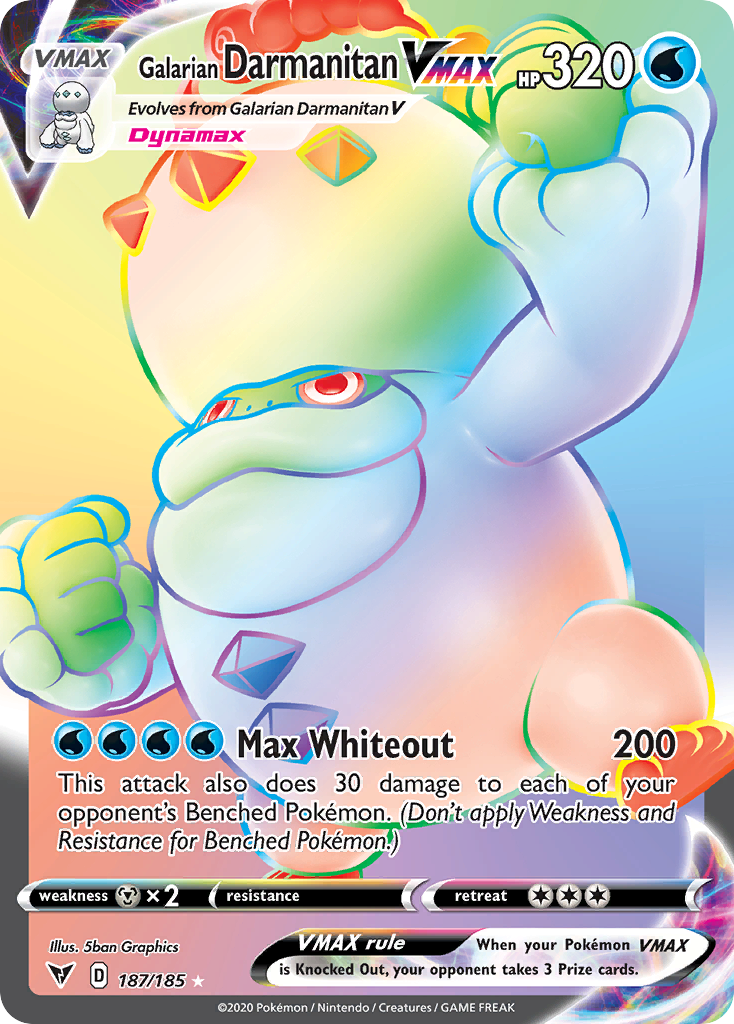 Galarian Darmanitan VMAX (English)