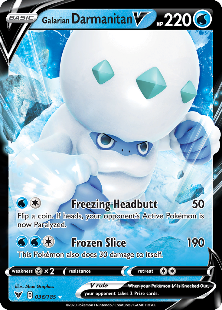 Galarian Darmanitan V (English)