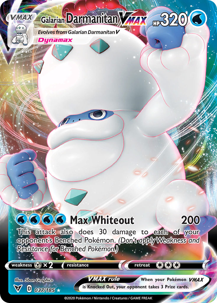 Galarian Darmanitan VMAX (English)