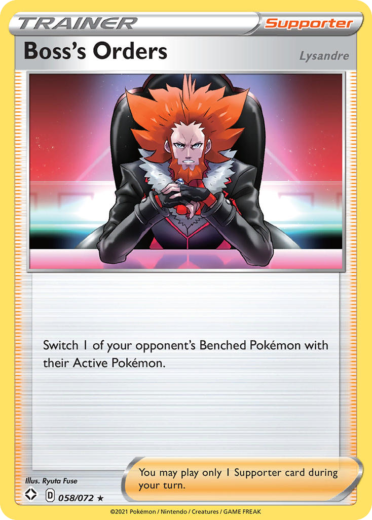 Boss's Orders (English)