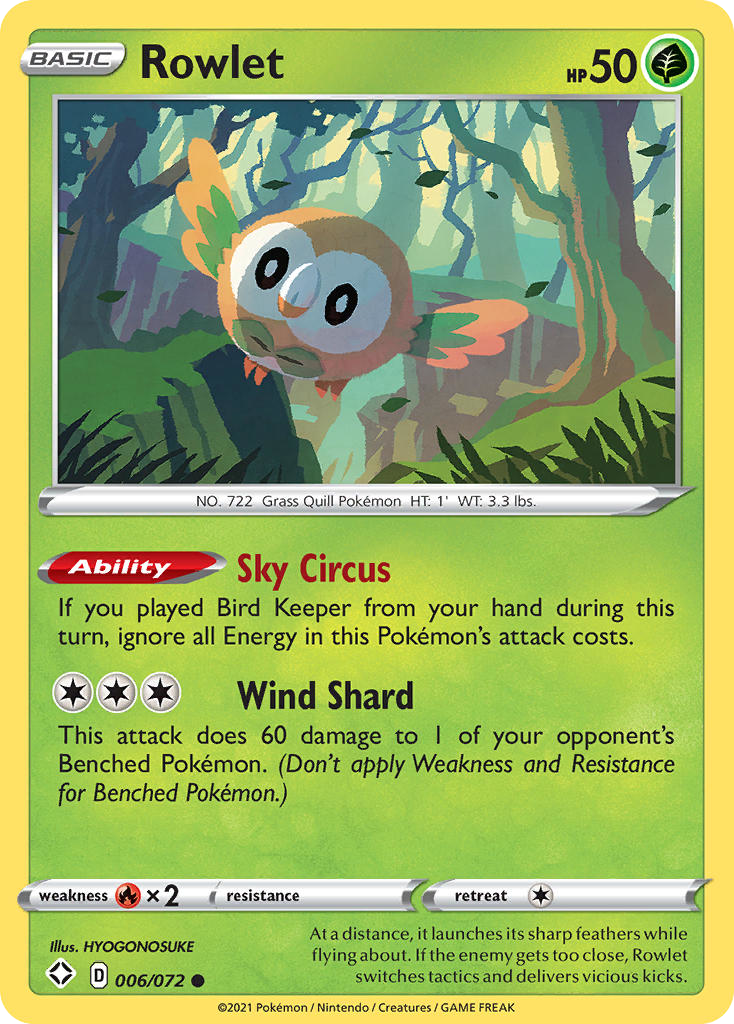 Rowlet (English)