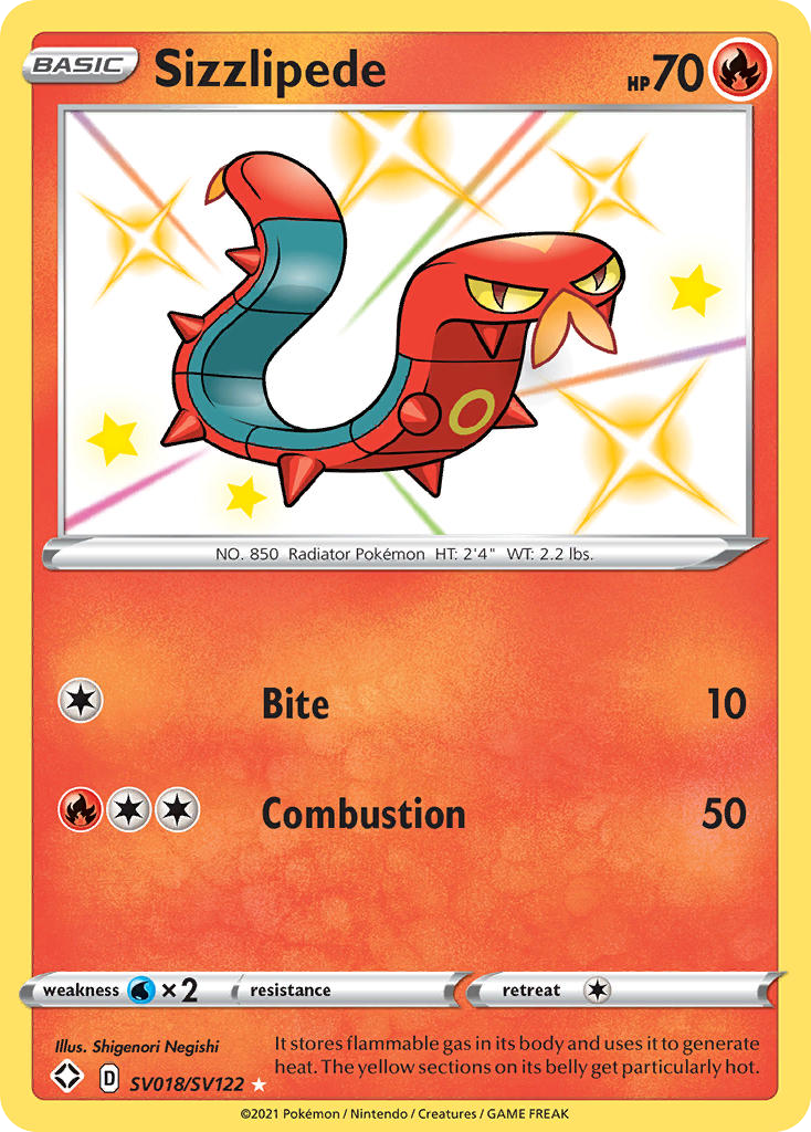 Sizzlipede (English)