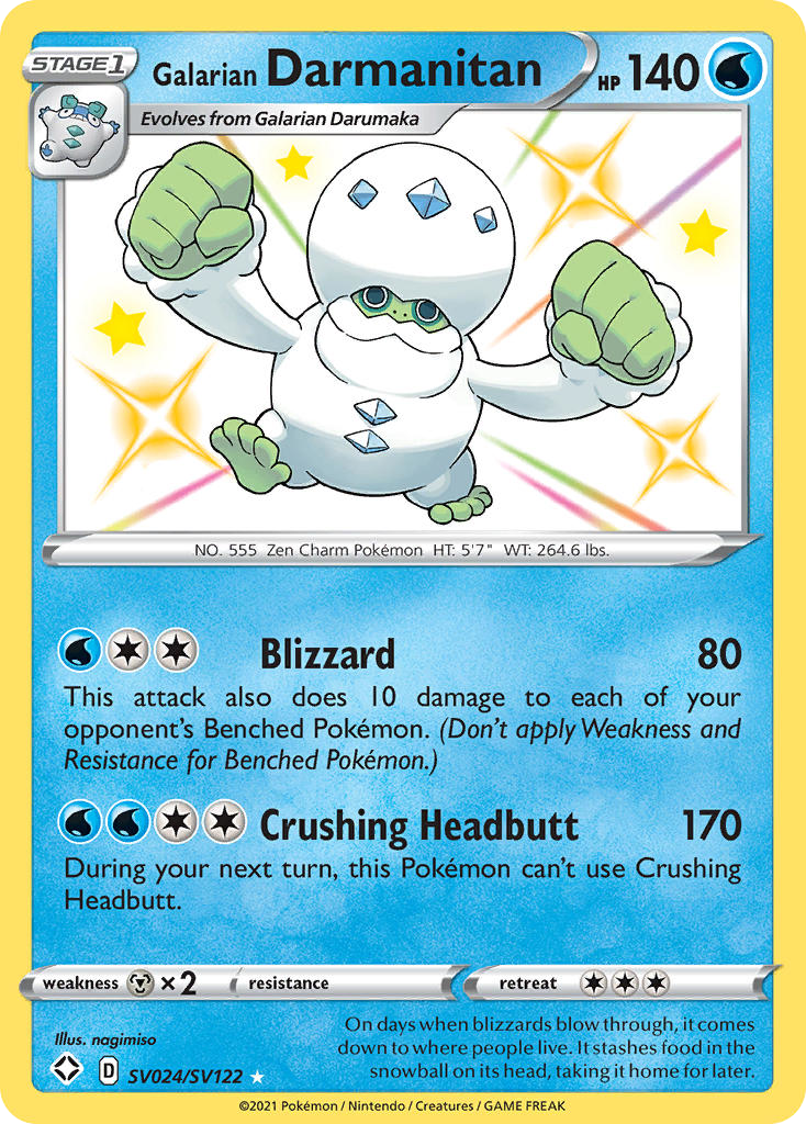 Galarian Darmanitan (English)