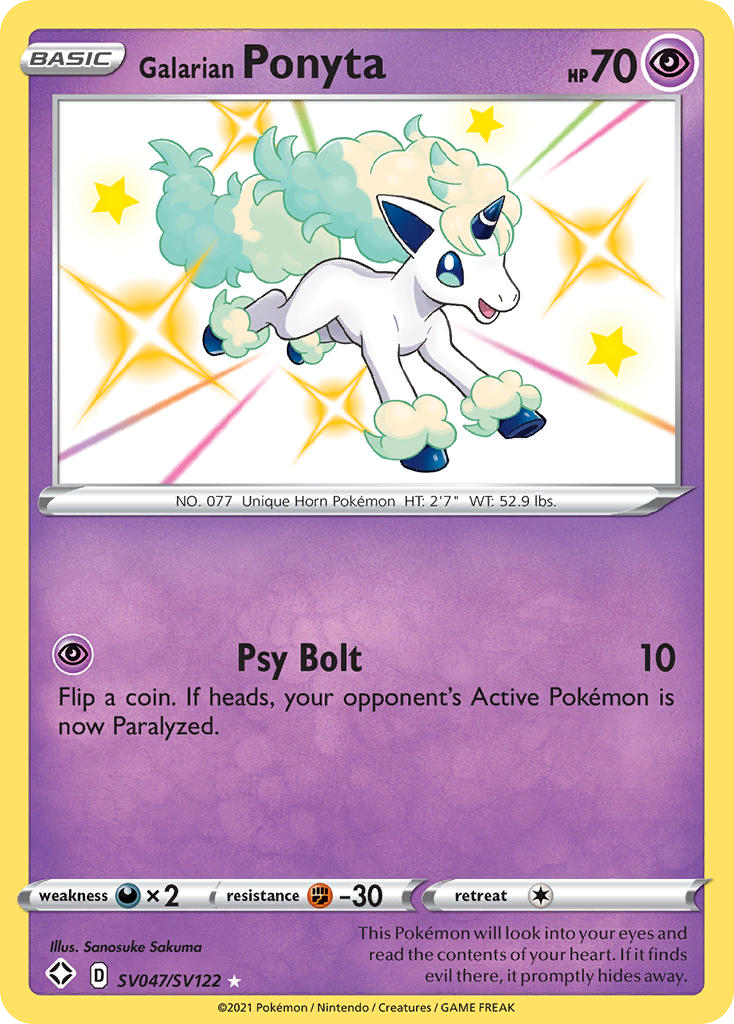 Galarian Ponyta (English)