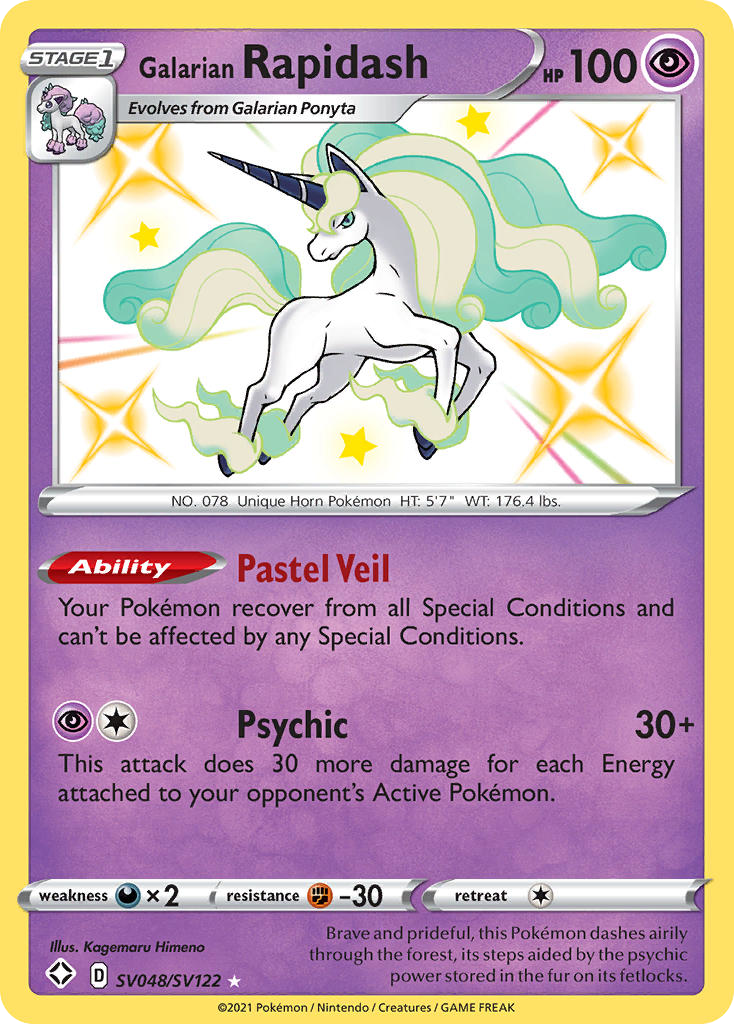 Galarian Rapidash (English)