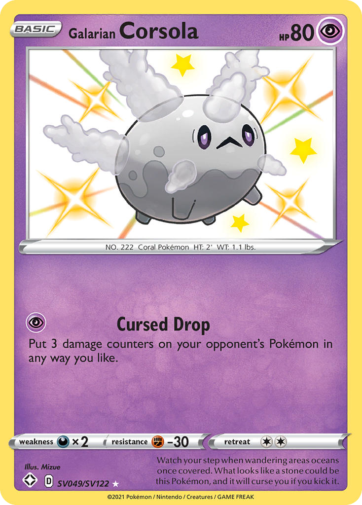 Galarian Corsola (English)