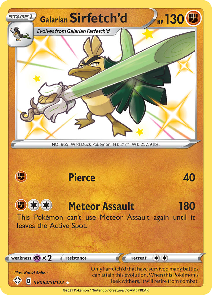 Galarian Sirfetch'd (English)