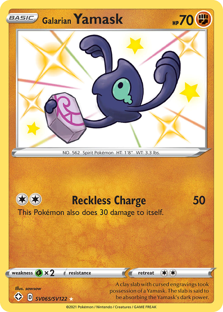 Galarian Yamask (English)
