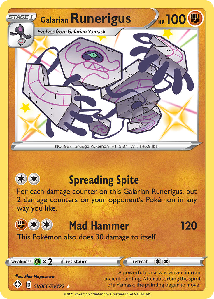Galarian Runerigus (English)