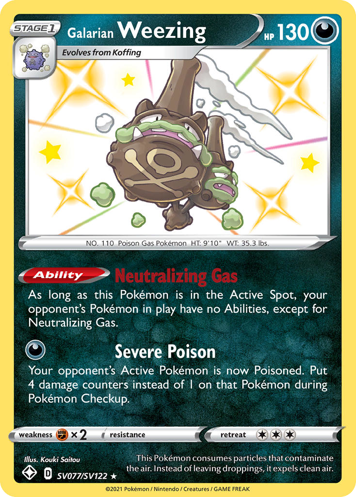 Galarian Weezing (English)
