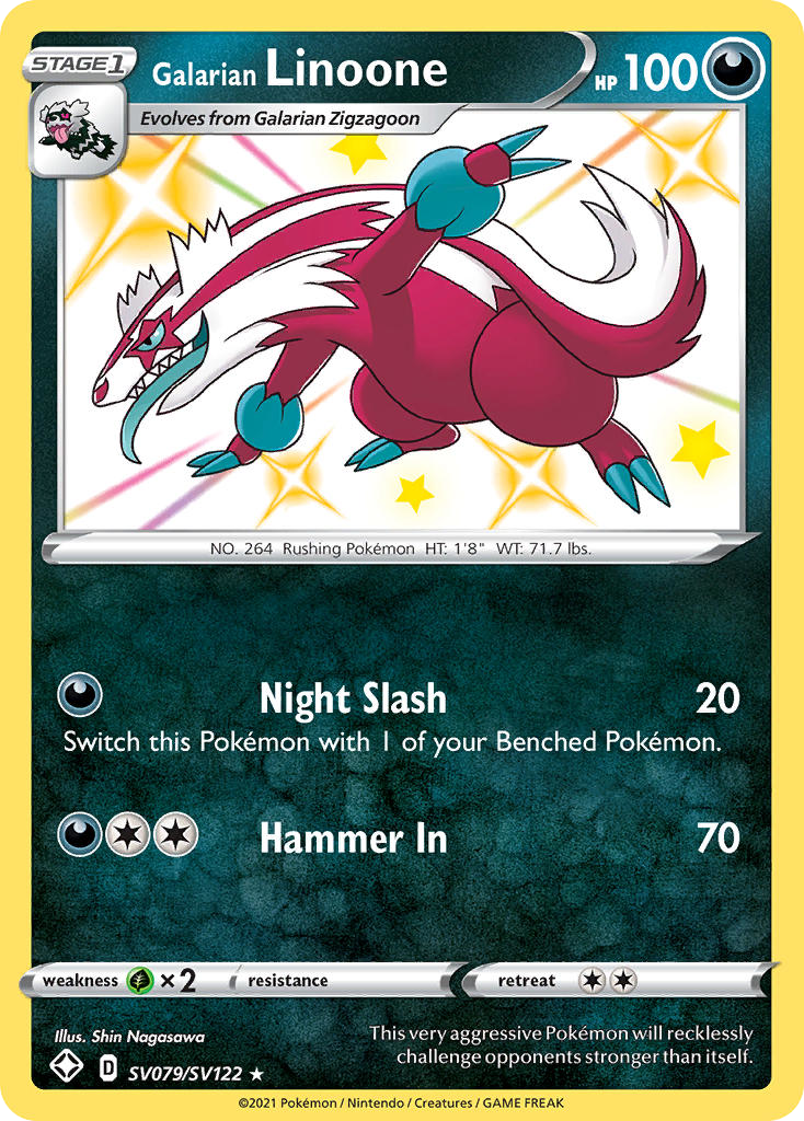 Galarian Linoone (English)