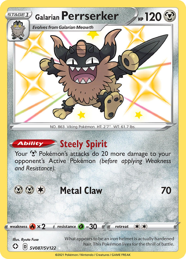 Galarian Perrserker (English)