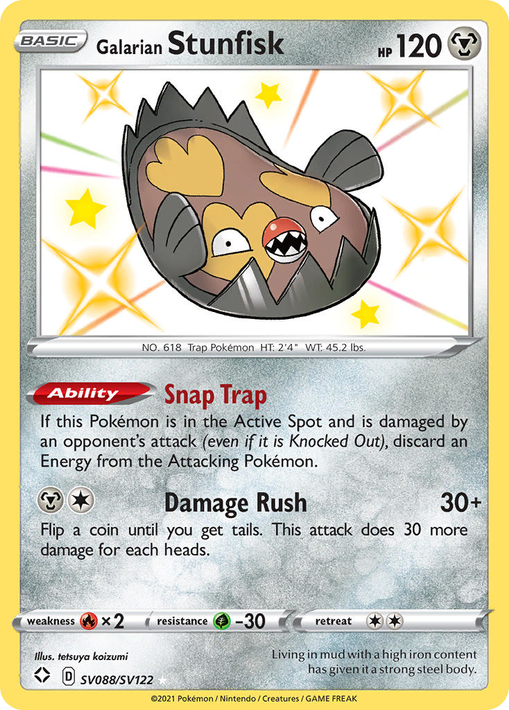 Galarian Stunfisk (English)