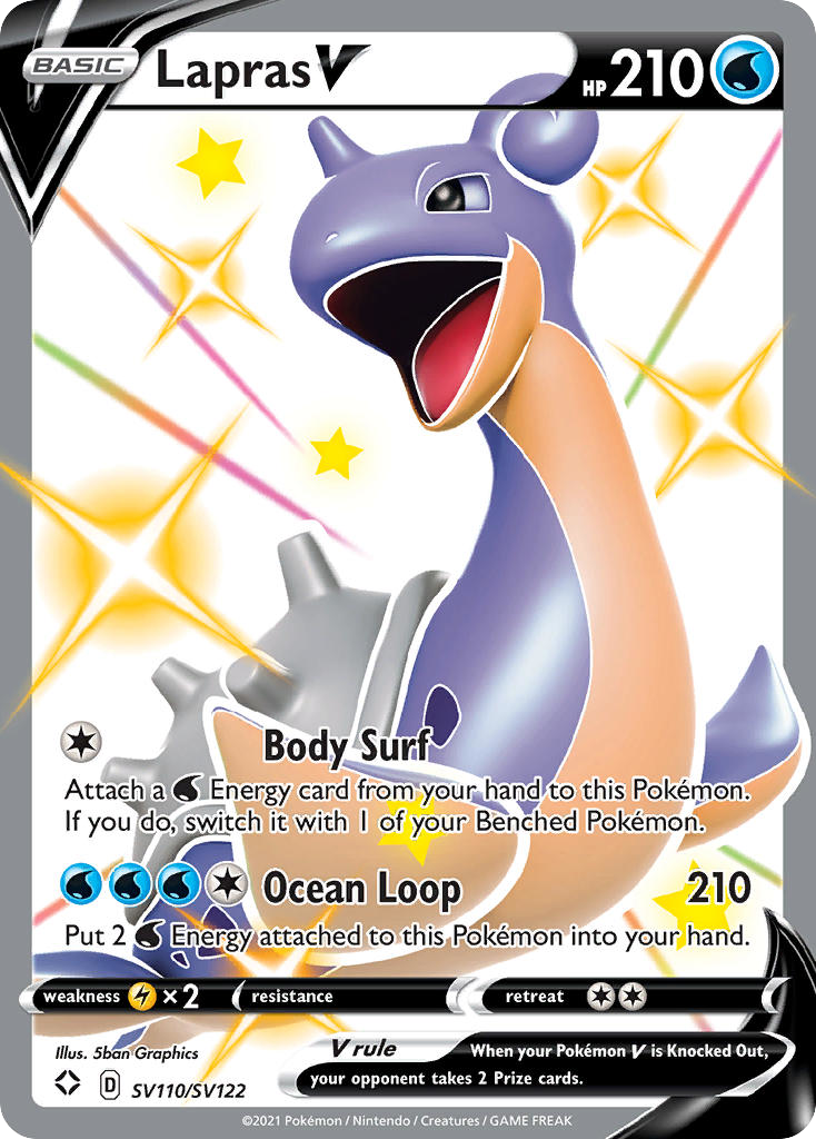 Lapras V (English)
