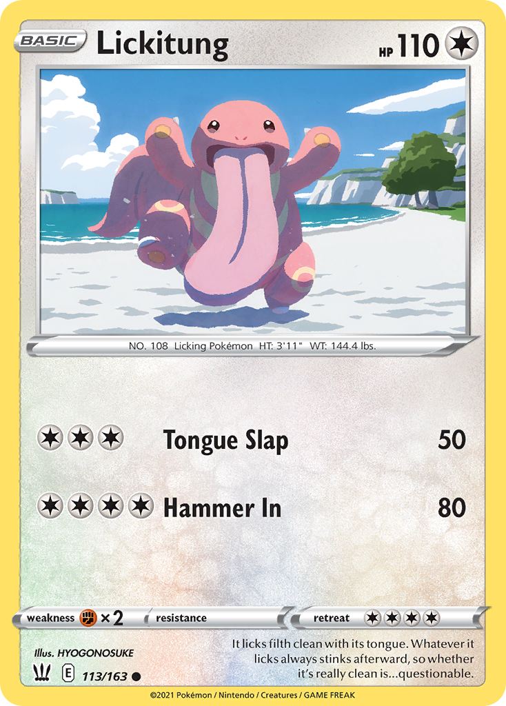 Lickitung (English)