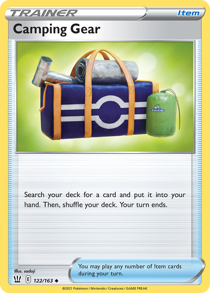 Camping Gear (English)