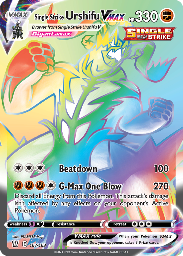 Single Strike Urshifu VMAX (English)