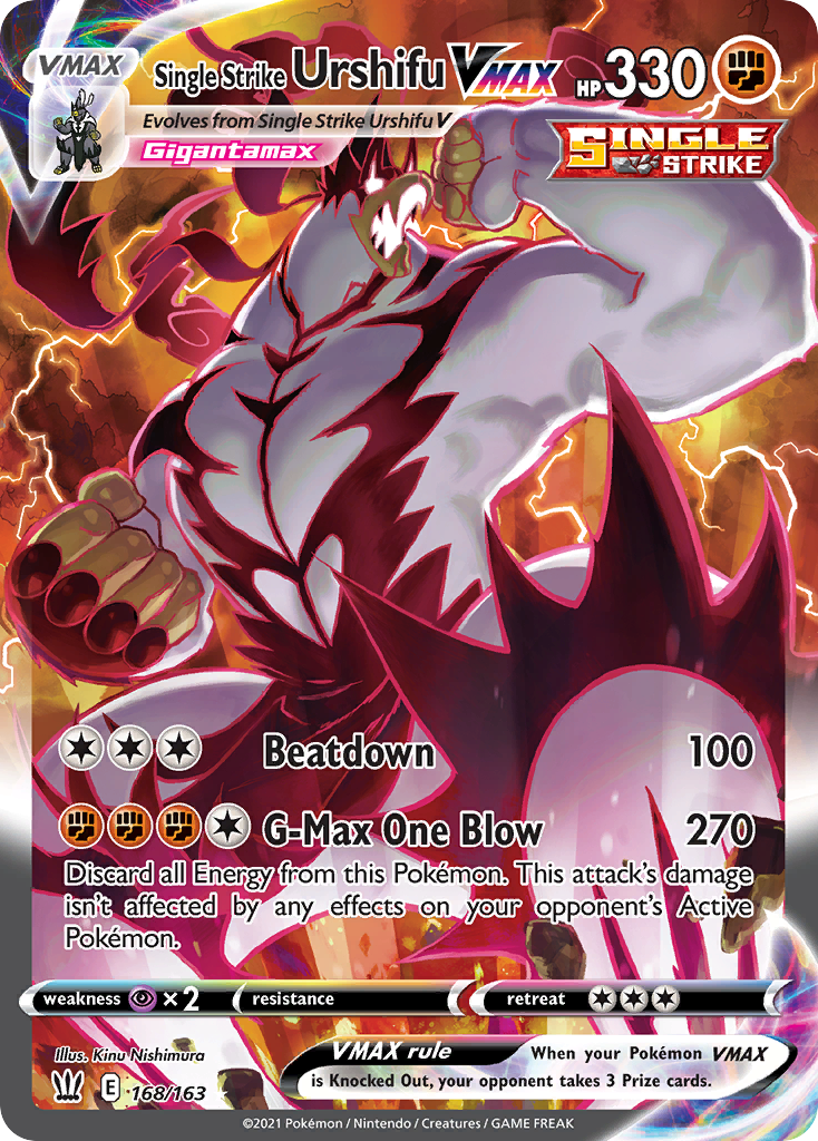 Single Strike Urshifu VMAX (English)