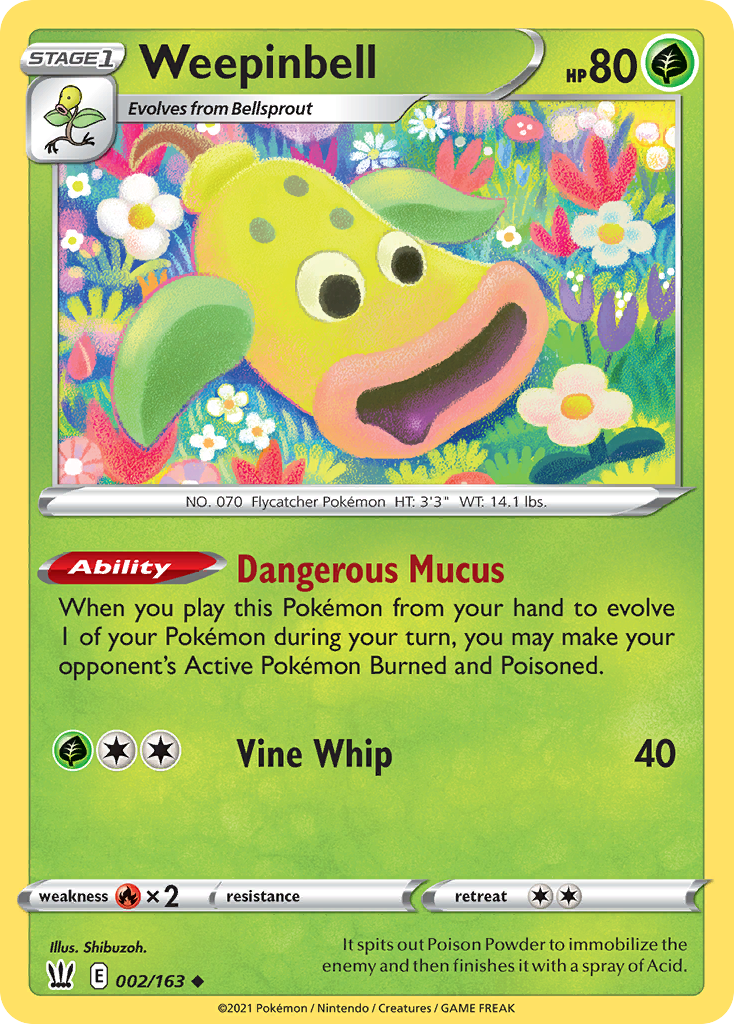 Weepinbell (English)