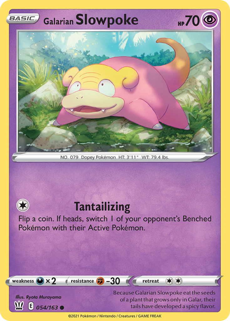 Galarian Slowpoke (English)