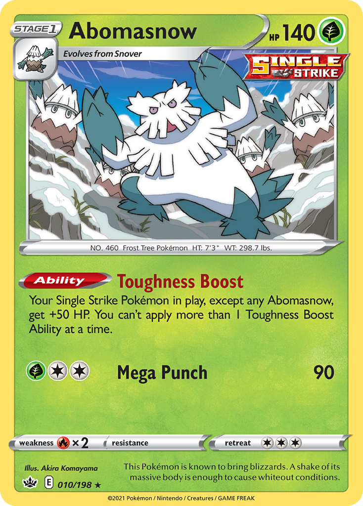 Abomasnow (English)