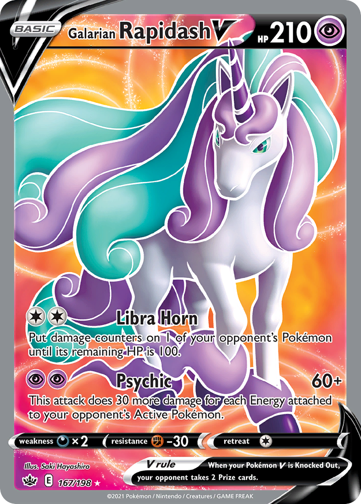 Galarian Rapidash V (English)