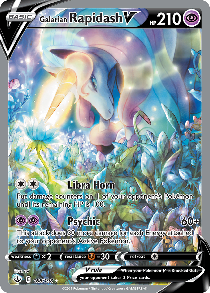 Galarian Rapidash V (English)