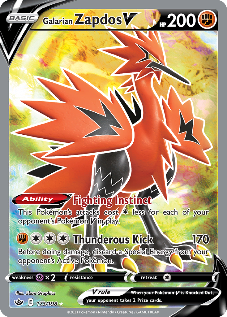 Galarian Zapdos V (English)