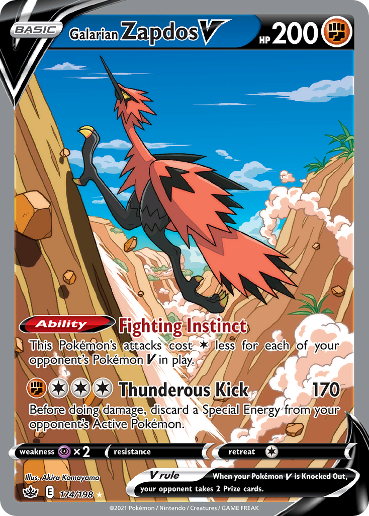 Galarian Zapdos V (English)