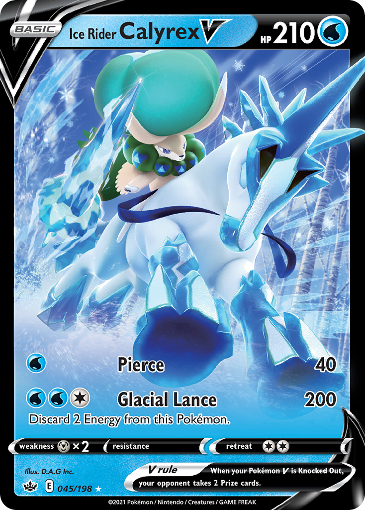 Ice Rider Calyrex V (English)