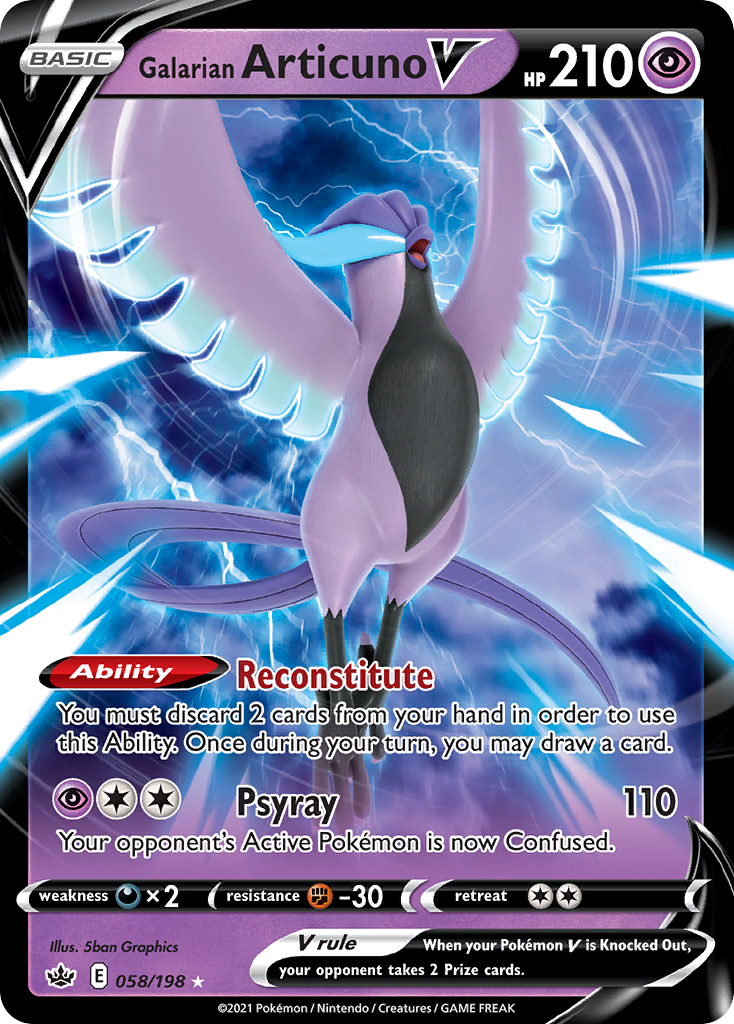 Galarian Articuno V (English)