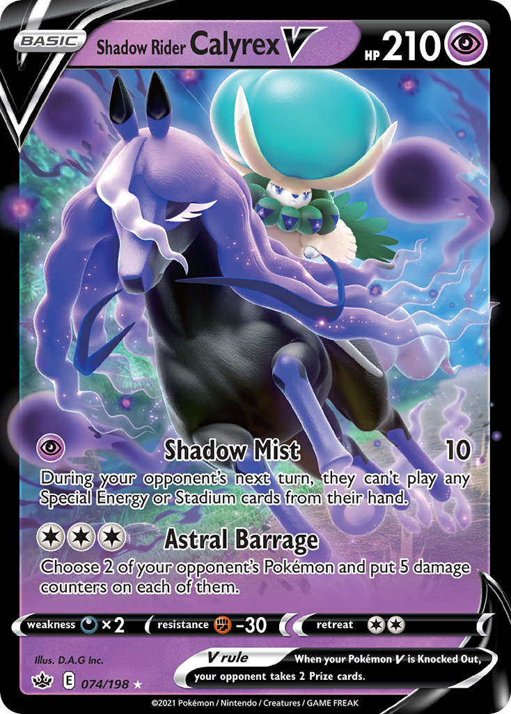 Shadow Rider Calyrex V (English)
