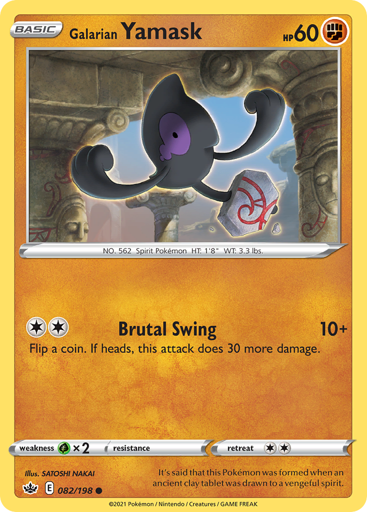 Galarian Yamask (English)