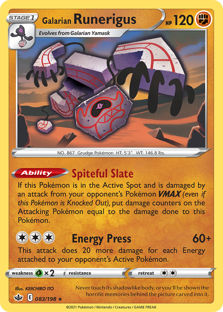 Galarian Runerigus (English)