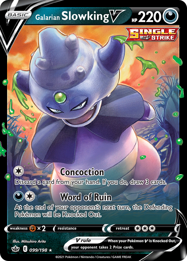 Galarian Slowking V (English)