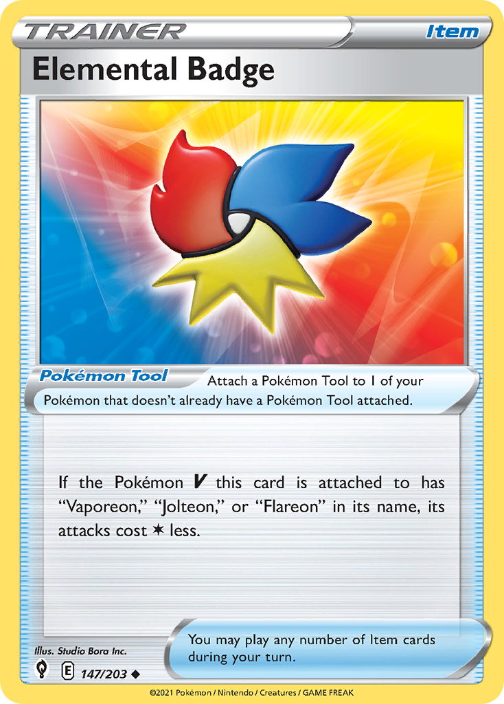 Elemental Badge (English)