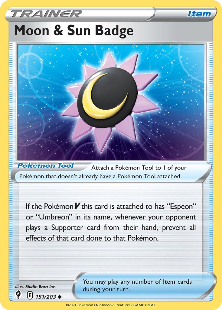 Moon & Sun Badge (English)