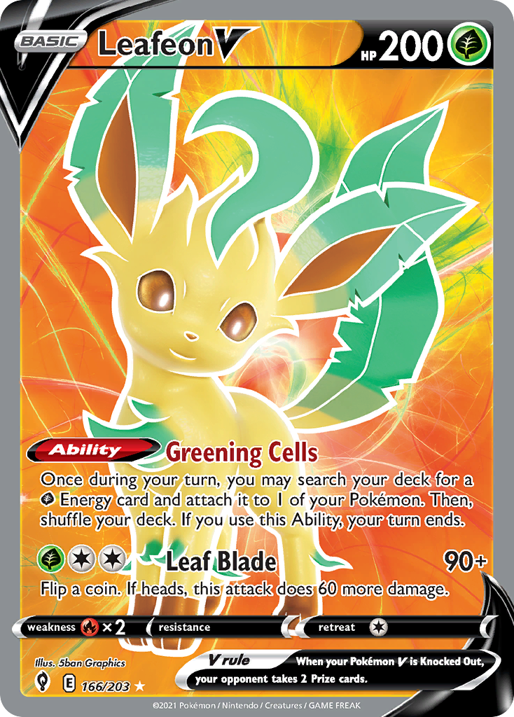 Leafeon V (English)