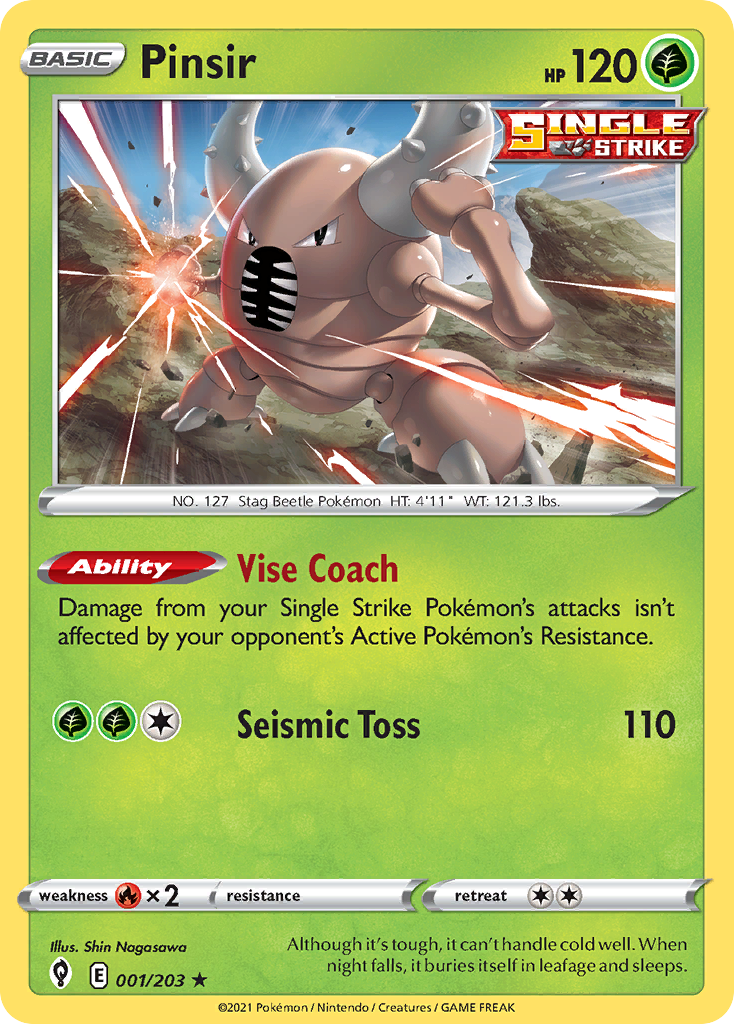 Pinsir (English)