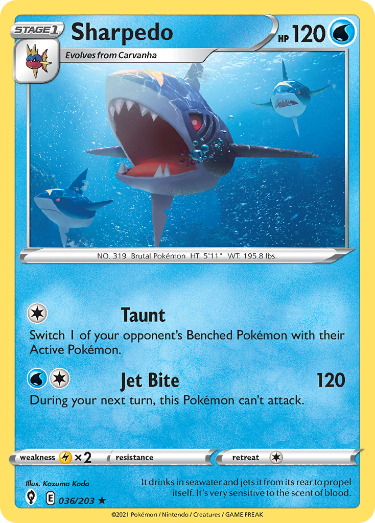 Sharpedo (English)