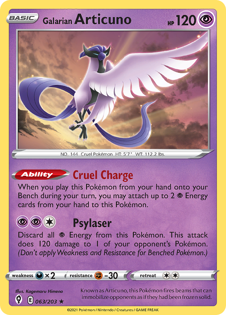 Galarian Articuno (English)