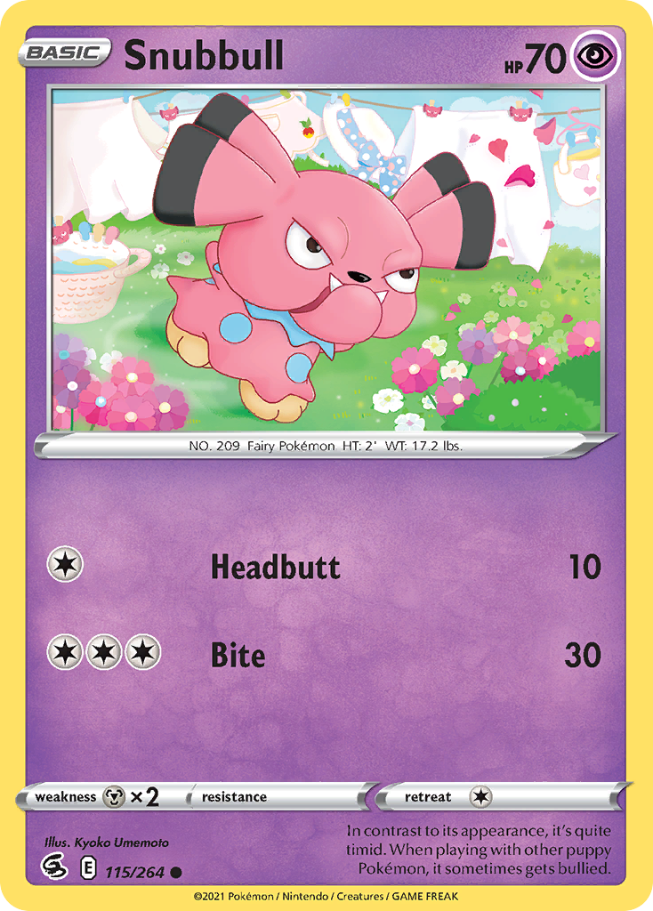 Snubbull (English)