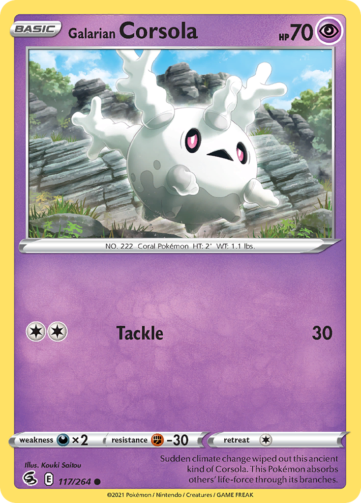Galarian Corsola (English)