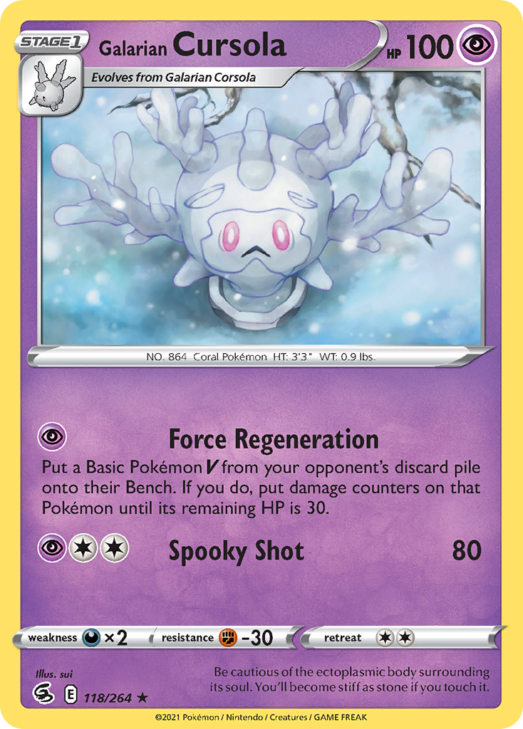 Galarian Cursola (English)