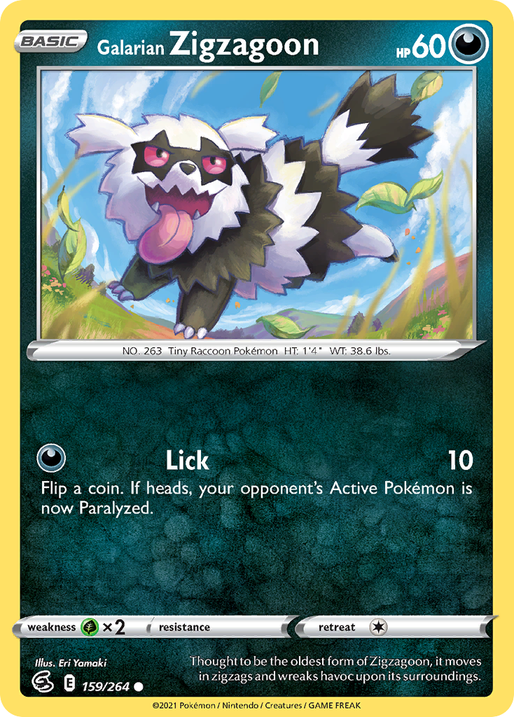 Galarian Zigzagoon (English)