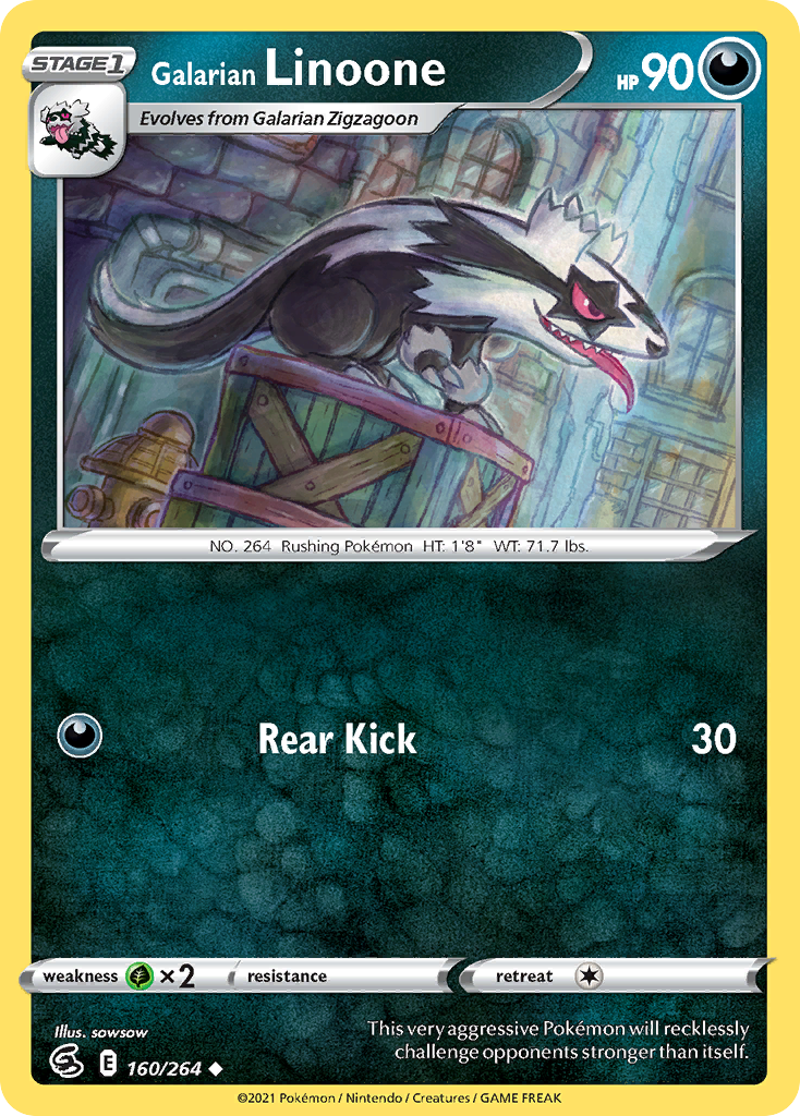 Galarian Linoone (English)