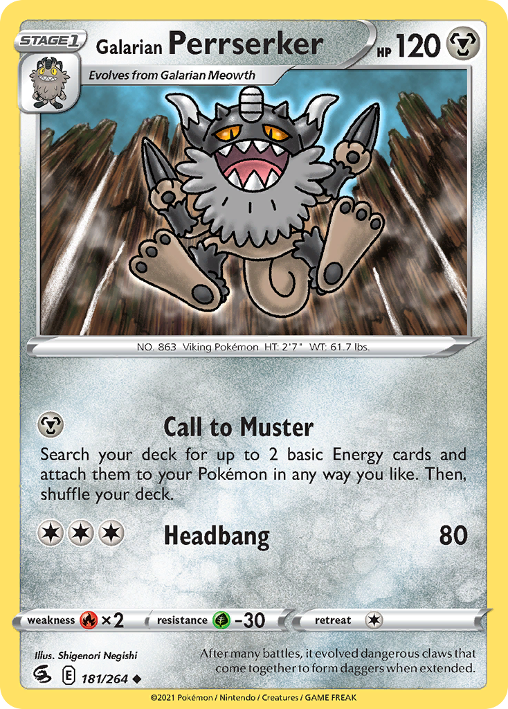 Galarian Perrserker (English)