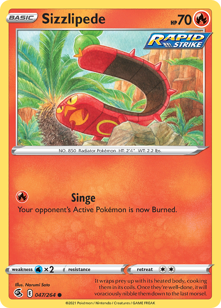 Sizzlipede (English)