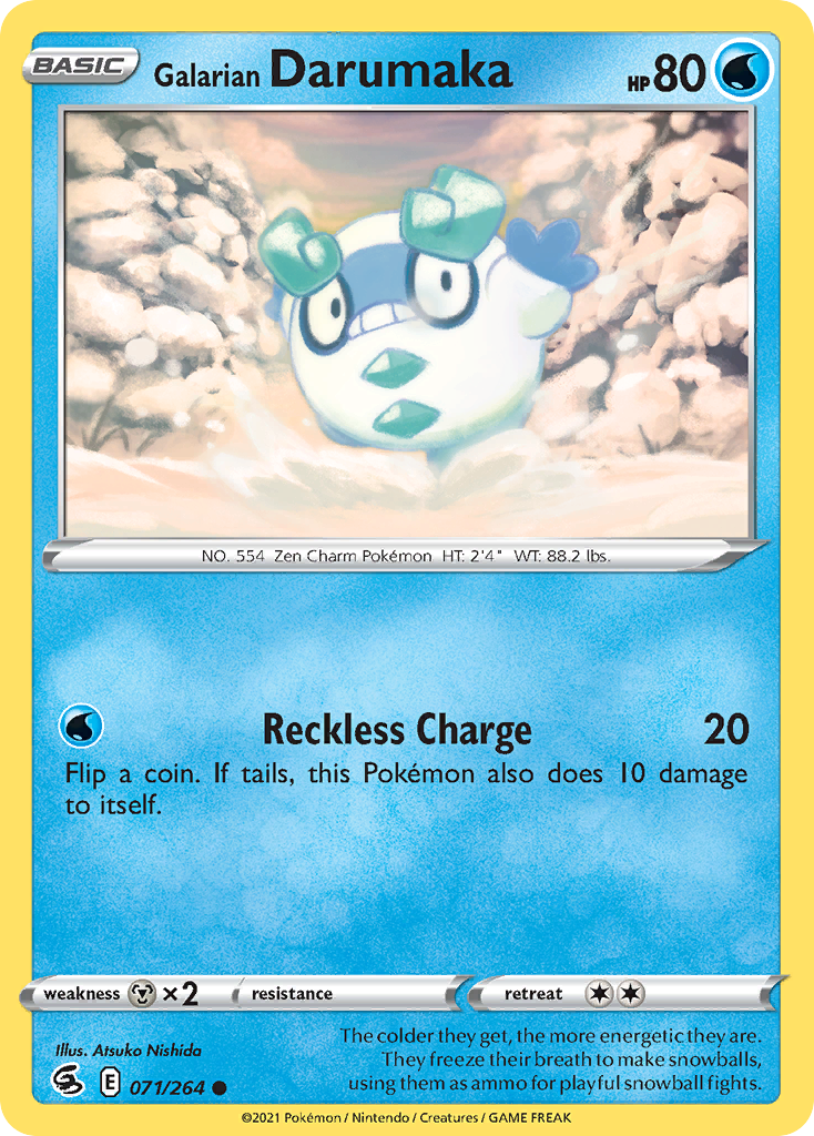 Galarian Darumaka (English)