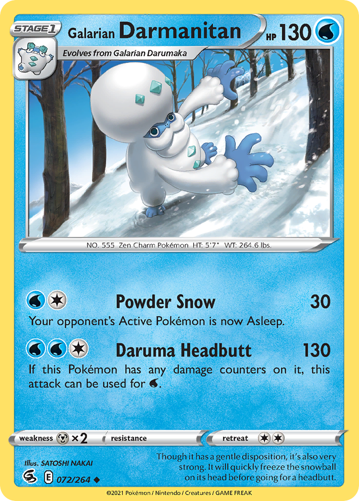 Galarian Darmanitan (English)